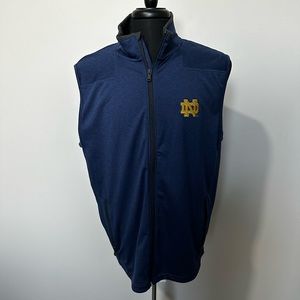 vineyard vines On-The-Go Shep Vest Notre Dame